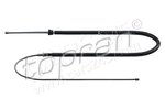 Cable Pull, parking brake TOPRAN 116448