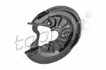 Splash Panel, brake disc TOPRAN 116816