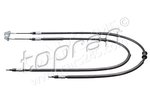 Cable Pull, parking brake TOPRAN 207374
