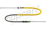 Cable Pull, parking brake TOPRAN 700934