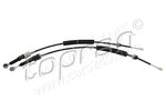 Cable Pull, manual transmission TOPRAN 702120