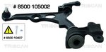 Control Arm/Trailing Arm, wheel suspension TRISCAN 8500105002