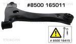 Control/Trailing Arm, wheel suspension TRISCAN 8500165011