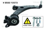 Control Arm/Trailing Arm, wheel suspension TRISCAN 850010573
