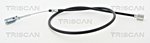 Cable Pull, service brake TRISCAN 814090110