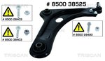 Control/Trailing Arm, wheel suspension TRISCAN 850038525