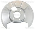 Splash Panel, brake disc TRISCAN 812550204