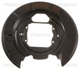 Splash Panel, brake disc TRISCAN 812511218