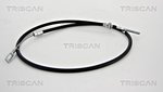 Cable Pull, service brake TRISCAN 814090120
