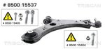 Control/Trailing Arm, wheel suspension TRISCAN 850015537