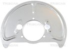 Splash Panel, brake disc TRISCAN 812529147
