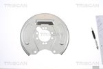 Splash Panel, brake disc TRISCAN 812527203