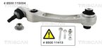 Control/Trailing Arm, wheel suspension TRISCAN 8500115004