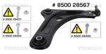 Control Arm/Trailing Arm, wheel suspension TRISCAN 850028567