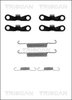 Accessory Kit, parking brake shoes TRISCAN 8105272575