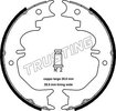 Brake Shoe Set, parking brake TRUSTING 115313