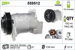 Compressor, air conditioning VALEO 559512
