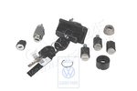 1 lock cylinder set for door handle, rear flap and ignition starter switch Volkswagen Classic 6K0898375J