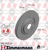 Brake Disc ZIMMERMANN 590282520