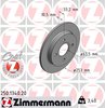 Brake Disc ZIMMERMANN 250134020