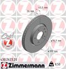 Brake Disc ZIMMERMANN 430262320