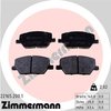 Brake Pad Set, disc brake ZIMMERMANN 221652001