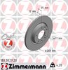 Brake Disc ZIMMERMANN 180302720