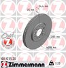 Brake Disc ZIMMERMANN 100123520