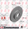 Brake Disc ZIMMERMANN 400647620