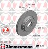 Brake Disc ZIMMERMANN 100122220