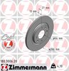 Brake Disc ZIMMERMANN 180300620