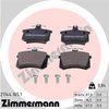 Brake Pad Set, disc brake ZIMMERMANN 211441651