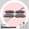 Brake Pad Set, disc brake ZIMMERMANN 251471801