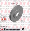 Brake Disc ZIMMERMANN 200251520