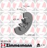 Brake Disc ZIMMERMANN 180302400