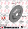 Brake Disc ZIMMERMANN 100333620
