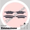 Brake Pad Set, disc brake ZIMMERMANN 245741501