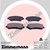 Brake Pad Set, disc brake ZIMMERMANN 246321701