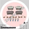 Brake Pad Set, disc brake ZIMMERMANN 247651652