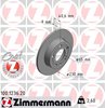 Brake Disc ZIMMERMANN 100123620
