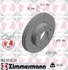 Brake Disc ZIMMERMANN 180303020