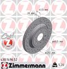 Brake Disc ZIMMERMANN 430149652