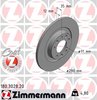 Brake Disc ZIMMERMANN 180302820