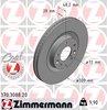 Brake Disc ZIMMERMANN 370308820