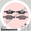 Brake Pad Set, disc brake ZIMMERMANN 232021851
