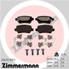 Brake Pad Set, disc brake ZIMMERMANN 234171501
