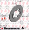 Brake Disc ZIMMERMANN 250138120