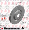 Brake Disc ZIMMERMANN 100335620