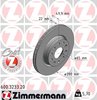 Brake Disc ZIMMERMANN 600323320