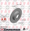 Brake Disc ZIMMERMANN 600324120